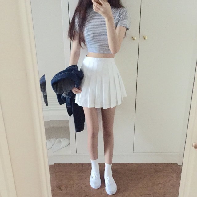 너와 내가 좋아하는 테니스치마